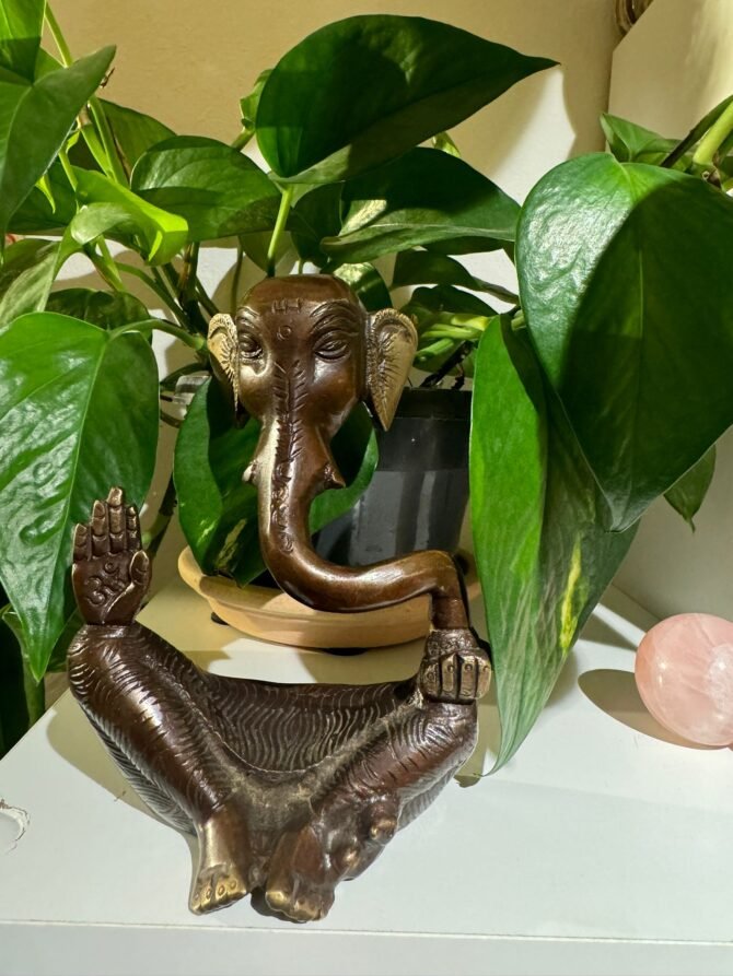 Handcrafted Brass Ganesha Statue